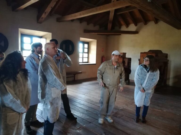 Visita del Viceconsejero de Desarrollo Rural de la Junta de Castilla y León y Director General del ITACyL al Molino de Piedra