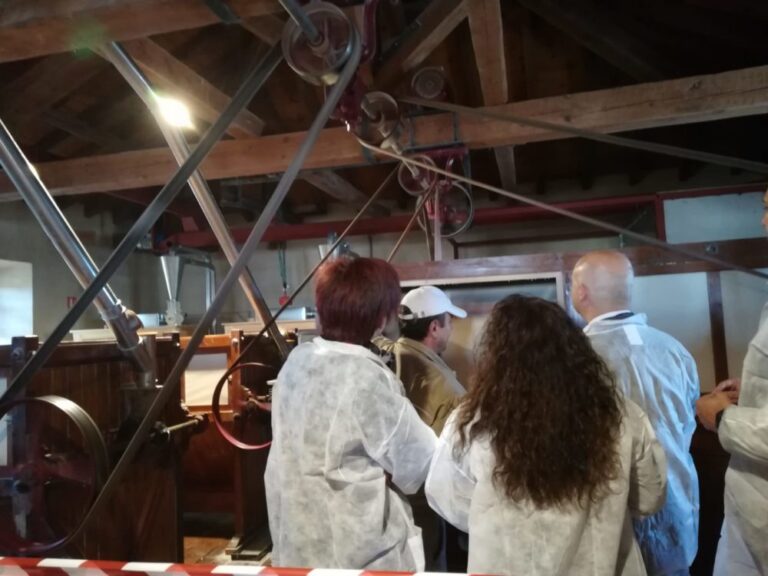 Visita del Viceconsejero de Desarrollo Rural de la Junta de Castilla y León y Director General del ITACyL al Molino de Piedra