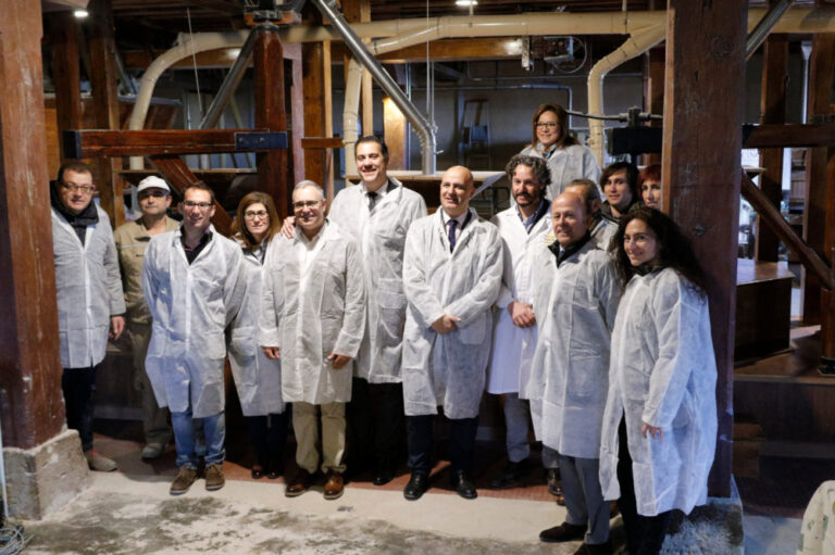Visita del Viceconsejero de Desarrollo Rural de la Junta de Castilla y León y Director General del ITACyL al Molino de Piedra