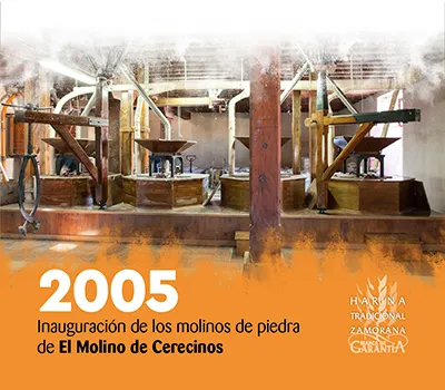 Inauguración de los molinos de piedra de El Molino de Cerecinos