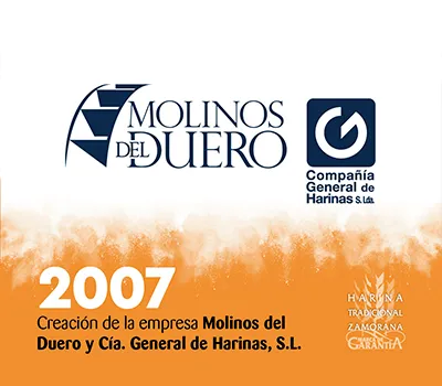 Creación de la empresa Molinos del Duero y Cía. General de Harinas, S.L.