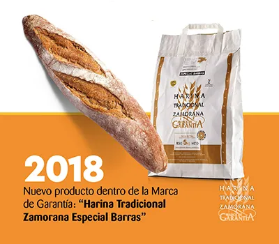 Nuevo producto dentro de la Marca de Garantía: “Harina Tradicional Zamorana Especial Barras”