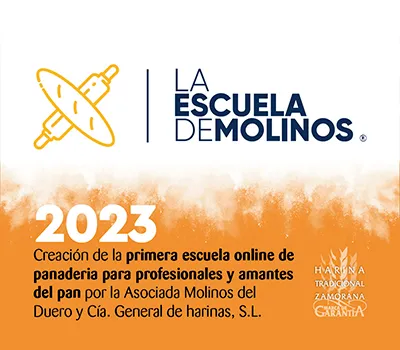 Creación de la primera escuela online de panadería para profesionales y amantes del pan por la Asociada Molinos del Duero y Cía. General de harinas, S.L.
